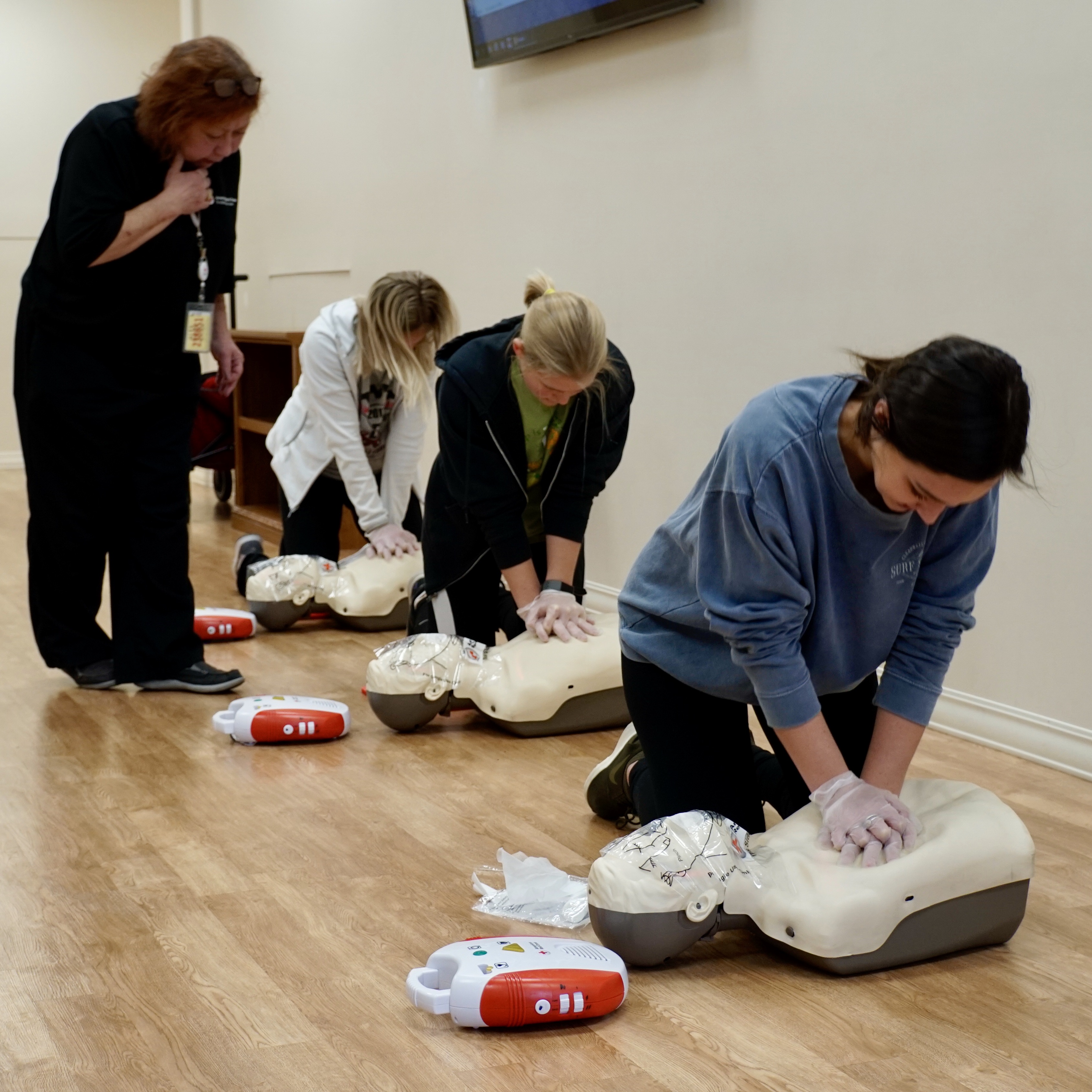 photo of cpr training